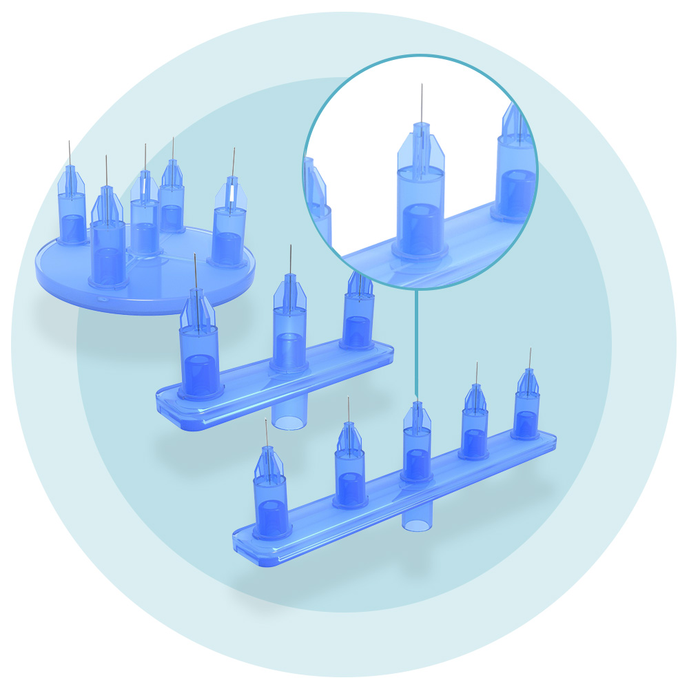 Mesoram - Multi injector plates w needles