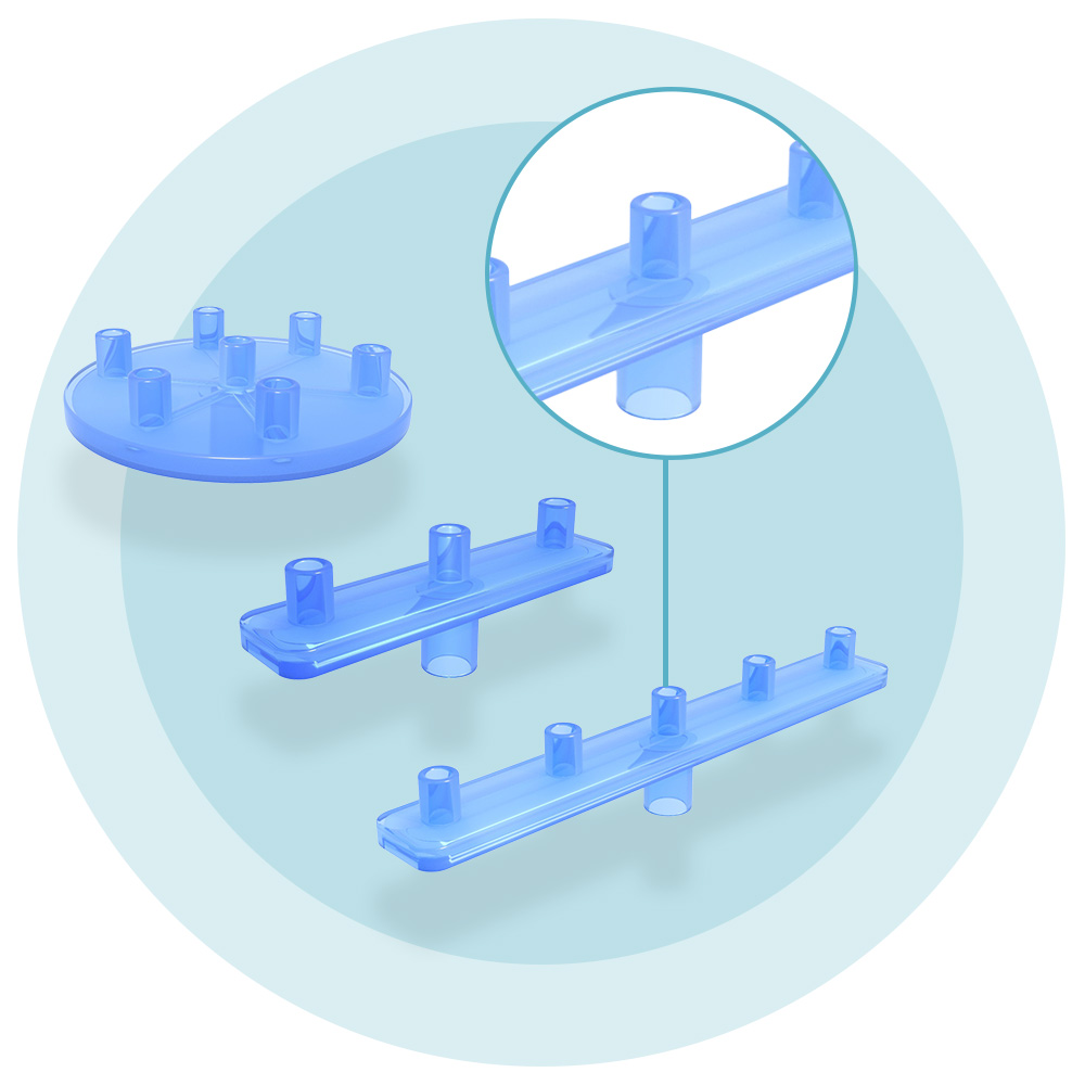 Mesoram - Multi injector plates w/o needles