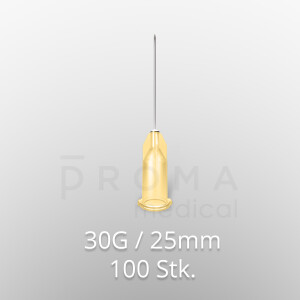 Mesoram micro-injection needles, 30G / 25mm, 100pcs.