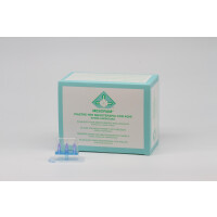 Mesoram multi injector plates with micro-injection needles, linear, 3-fold, 30G / 6mm, 36pcs.