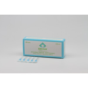 Mesoram micro-injection needles,  27G / 6mm, 100pcs.
