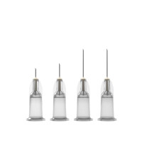 Mesoram micro-injection needles, 27G / 12mm (with extra thin outer wall), 100pcs.