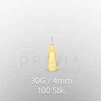 Mesoram micro-injection needles, 30G / 4mm, 100pcs.