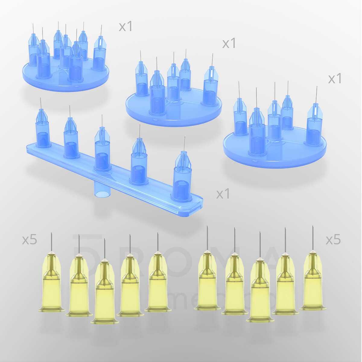 Sample set - local anesthesia
