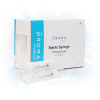 Proma inject LDS Syringe, Luer-Lock, low dead space, 1ml, 100 pcs.